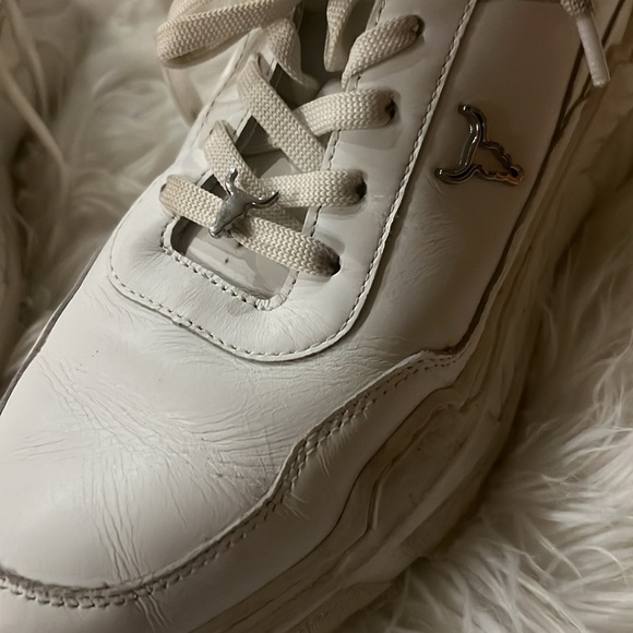 WindsorSmith sneakers Carte white leather preowned size 10 back to school - Picture 12 of 12